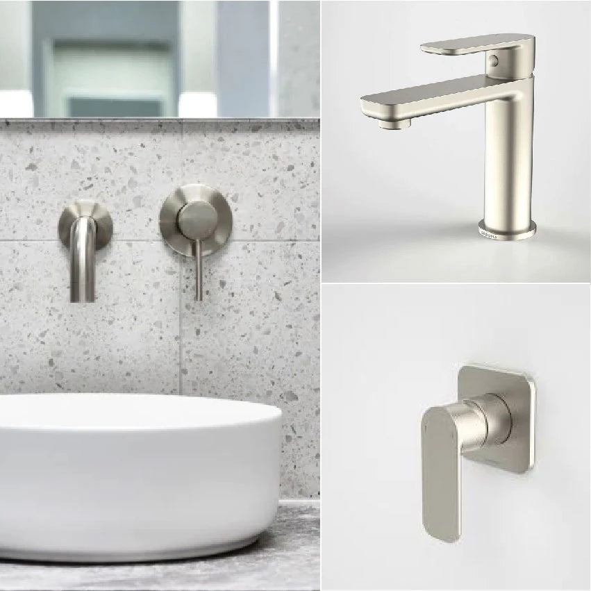 Brushed Nickel Tapware Wellsons