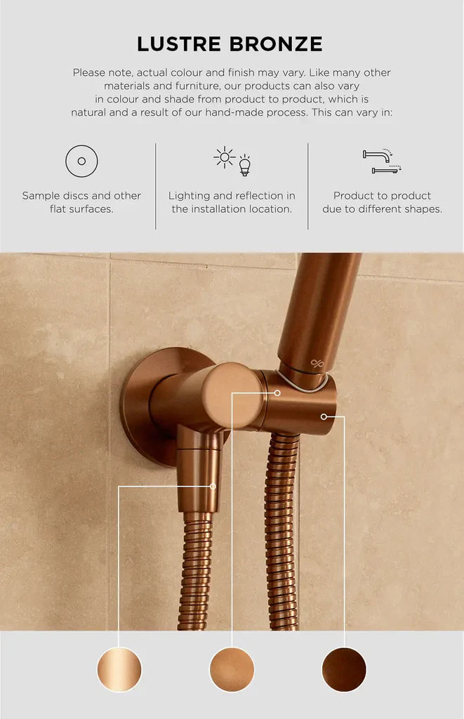 Meir Sigma 21 Dual Flush Plate By Geberit - Lustre Bronze
