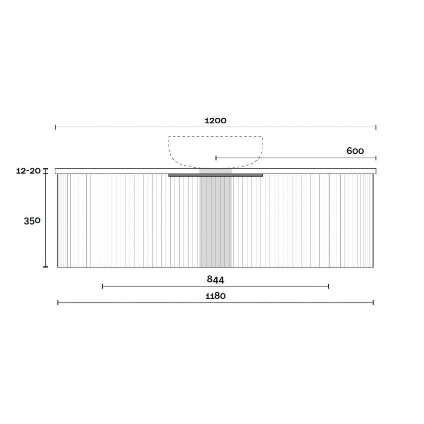 Marquis Shore Wall Hung Vanity