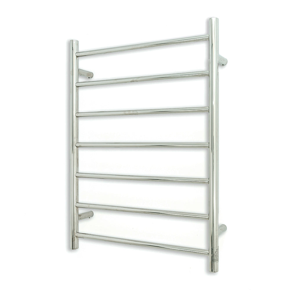 Radiant Heating Square Bars 240V Heated Towel Rail Polished 600 x 800