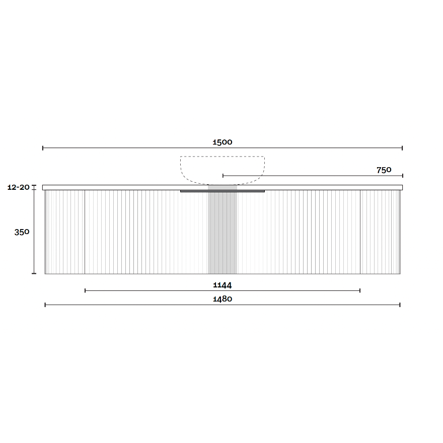 Marquis Shore Wall Hung Vanity