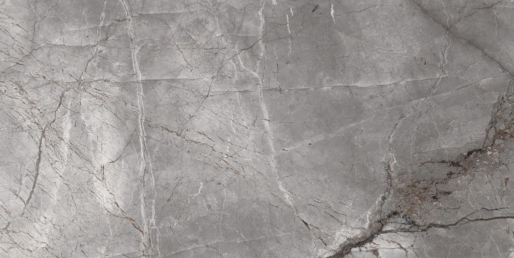 Root Light Grey Satin Marble Look Tile 600x1200