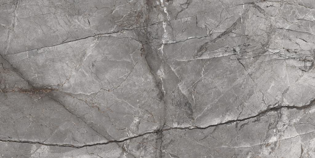 Root Light Grey Satin Marble Look Tile 600x1200