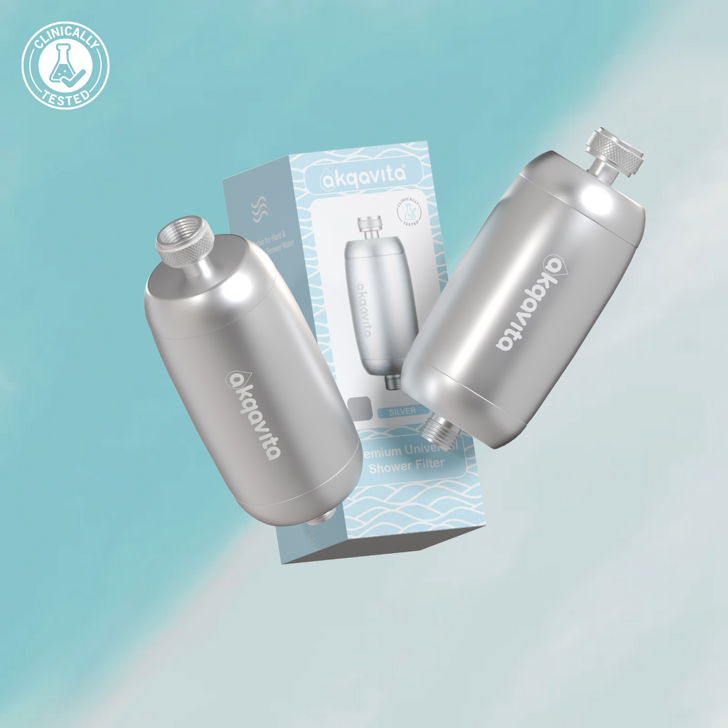 Premium Shower Head Filter Hard Water Purifier - Twin Pack