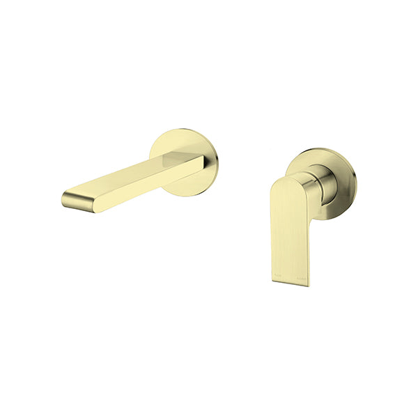 Nero Bianca Tapware Shower Mixer Package - Brushed Gold