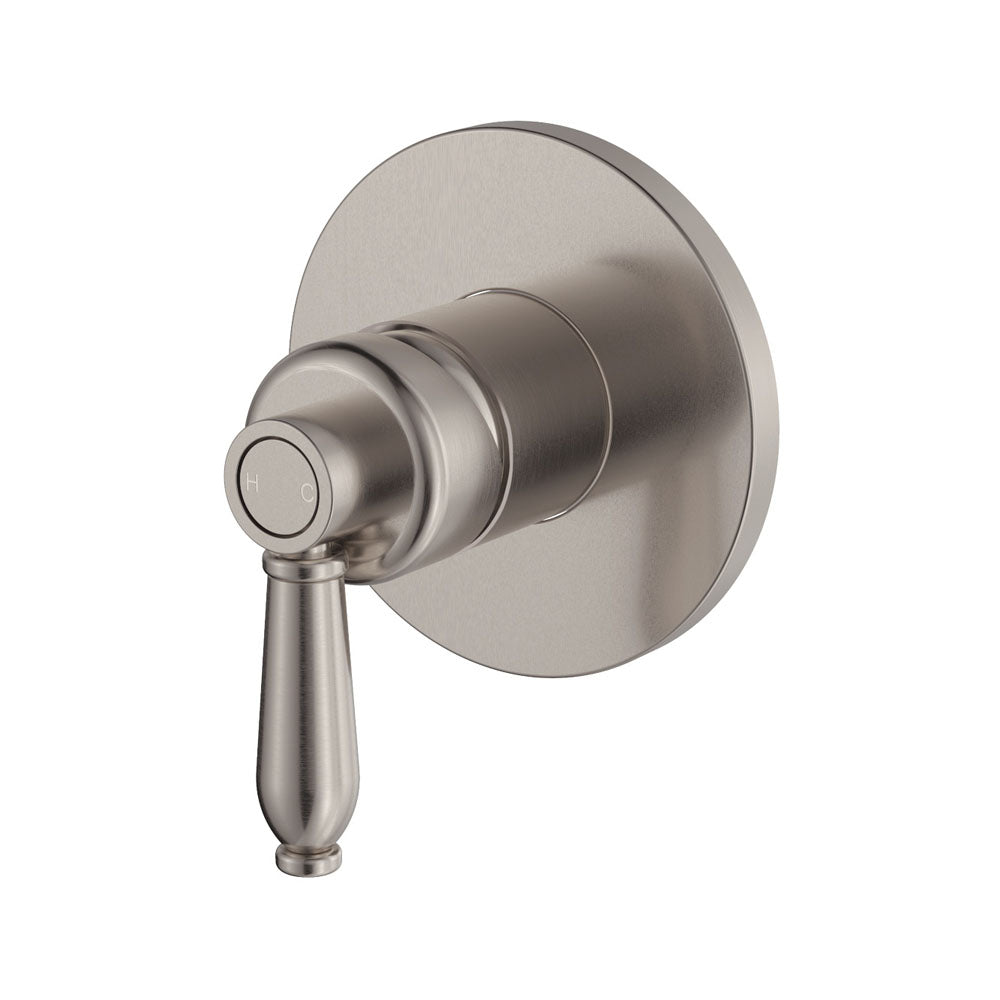Fienza Eleanor Wall Mixer - Brushed Nickel