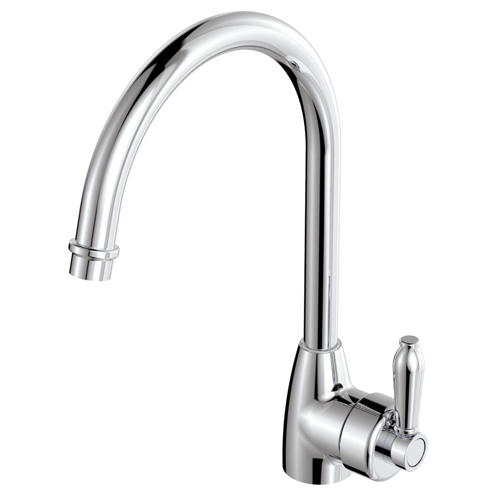 Fienza Eleanor Gooseneck Sink Mixer - Chrome