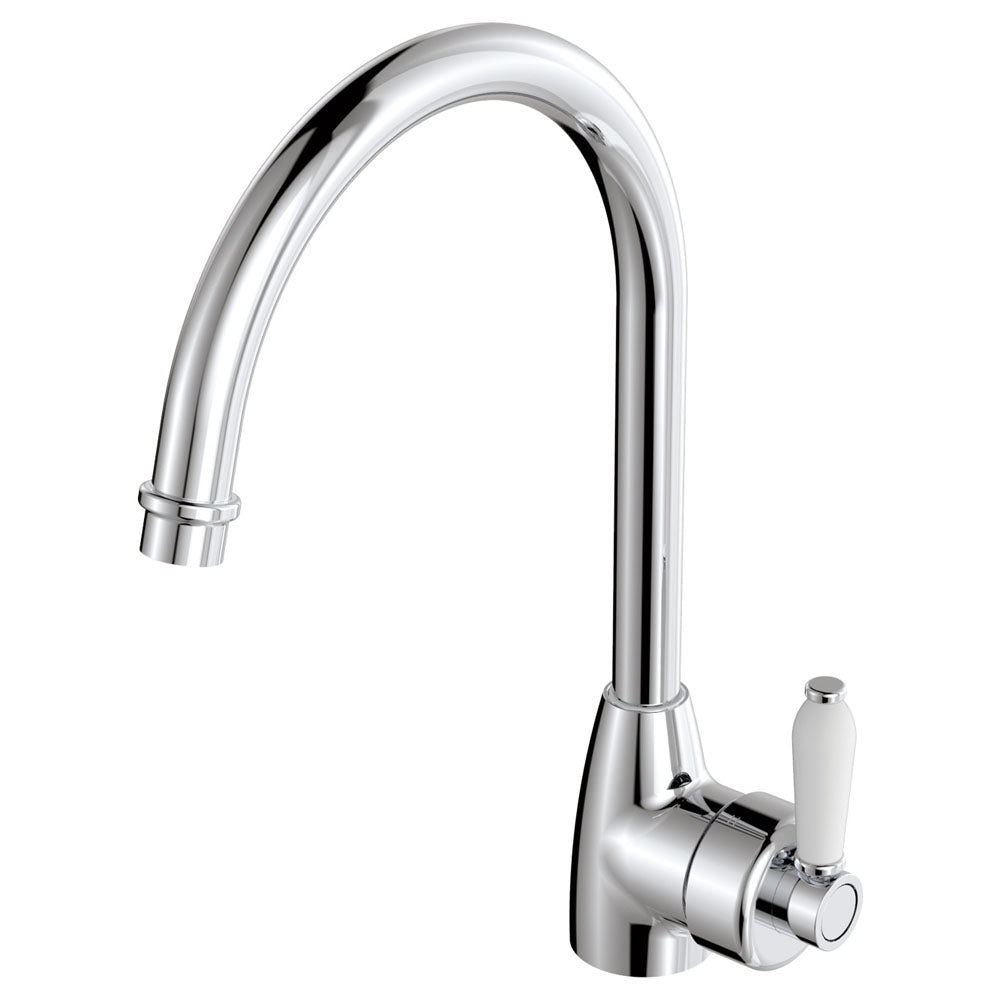 Fienza Eleanor Gooseneck Sink Mixer - Chrome