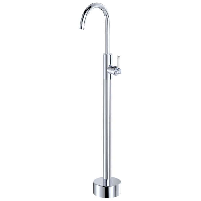 Fienza Eleanor Floor Mounted Basin/Bath Mixer - Chrome
