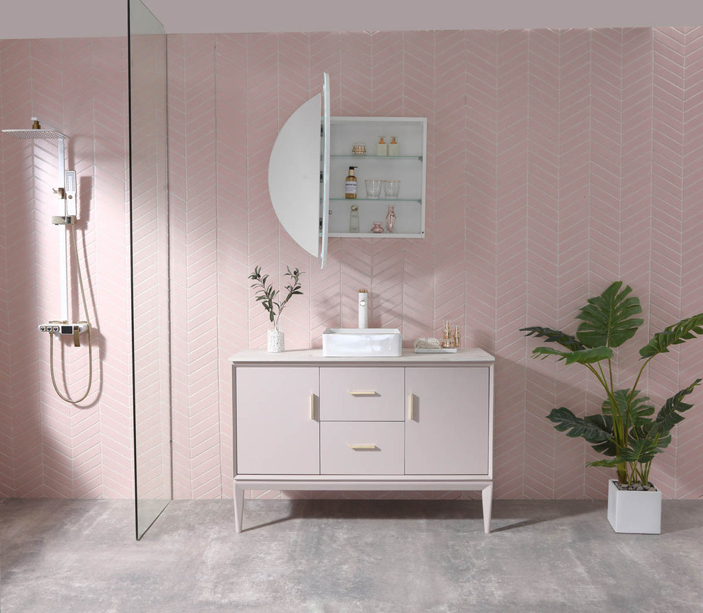 Remer Pearl Shaving Cabinet - 900mm