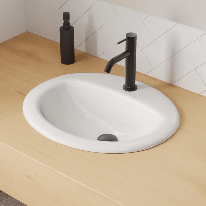 Fienza Kaya Basin Mixer - Matte Black