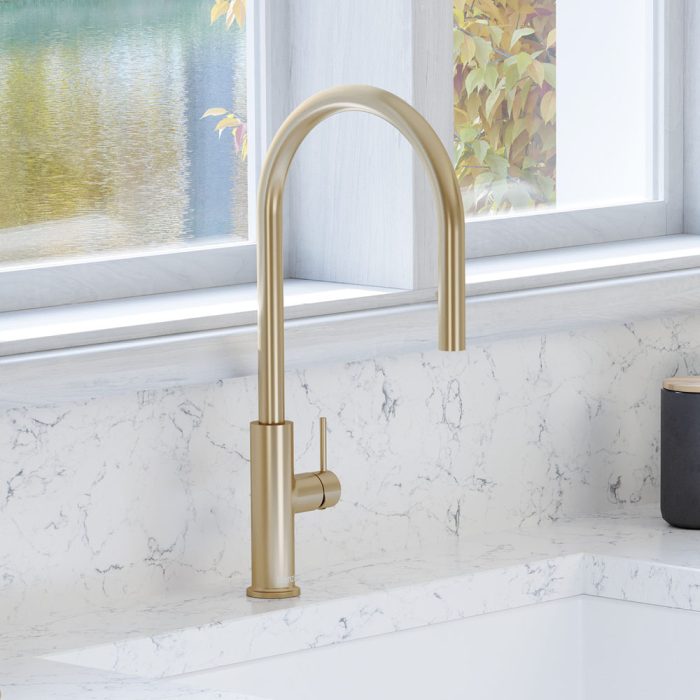 Fienza Kaya Pull Out Sink Mixer - Urban Brass