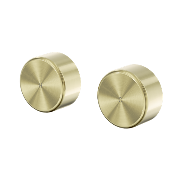 Nero Serenity Wall Top Assembly with Metal Handle - Brushed Gold