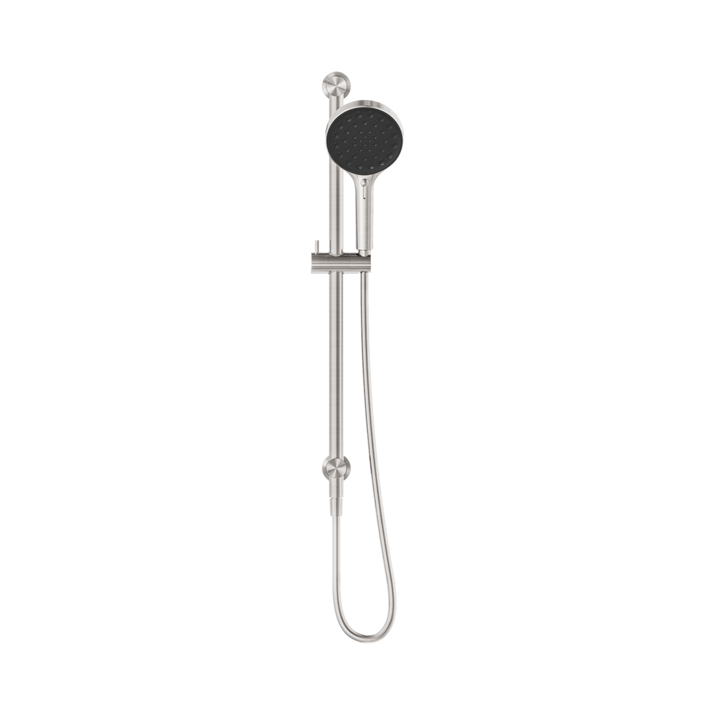 Nero Serenity Rail Shower - Brushed Nickel