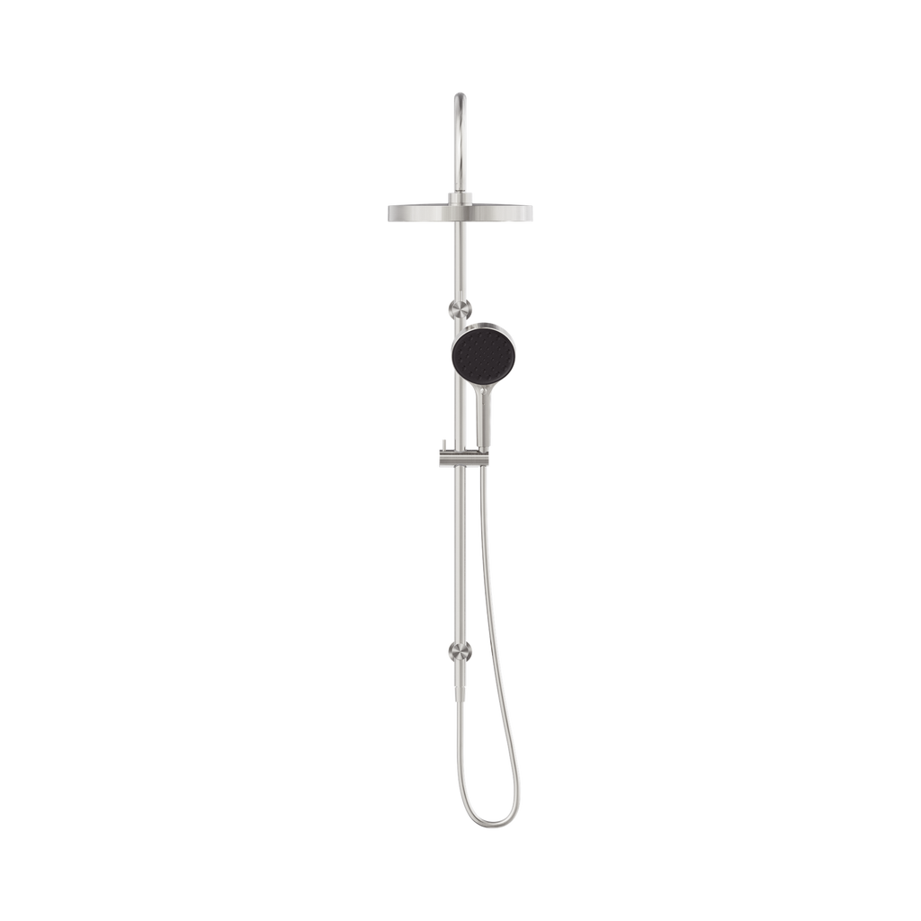 Nero Serenity Twin Combination Shower - Brushed Nickel