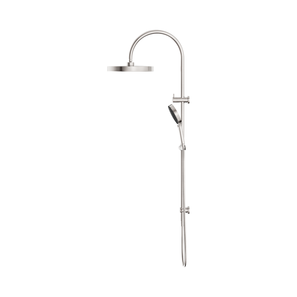 Nero Serenity Twin Combination Shower - Brushed Nickel