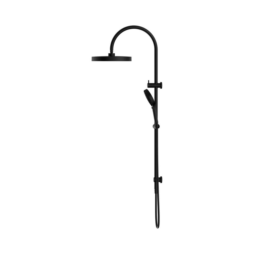 Nero Serenity Twin Combination Shower - Matte Black