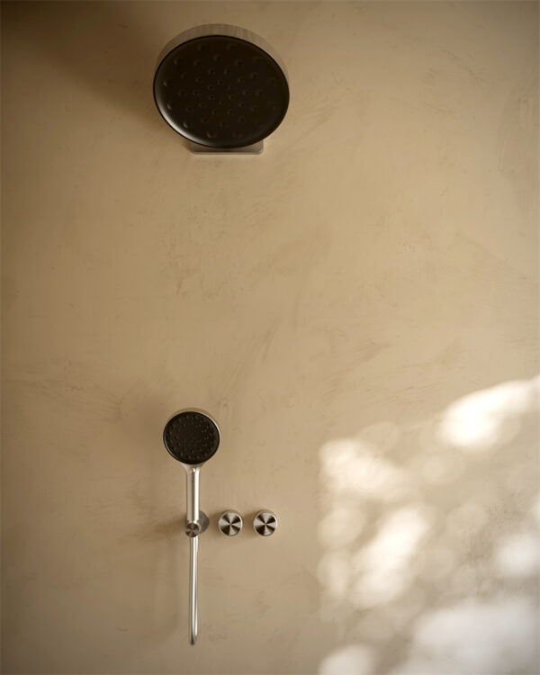 Nero Serenity Progressive Shower System with Metal Handle Hand Shower - Brushed Bronze
