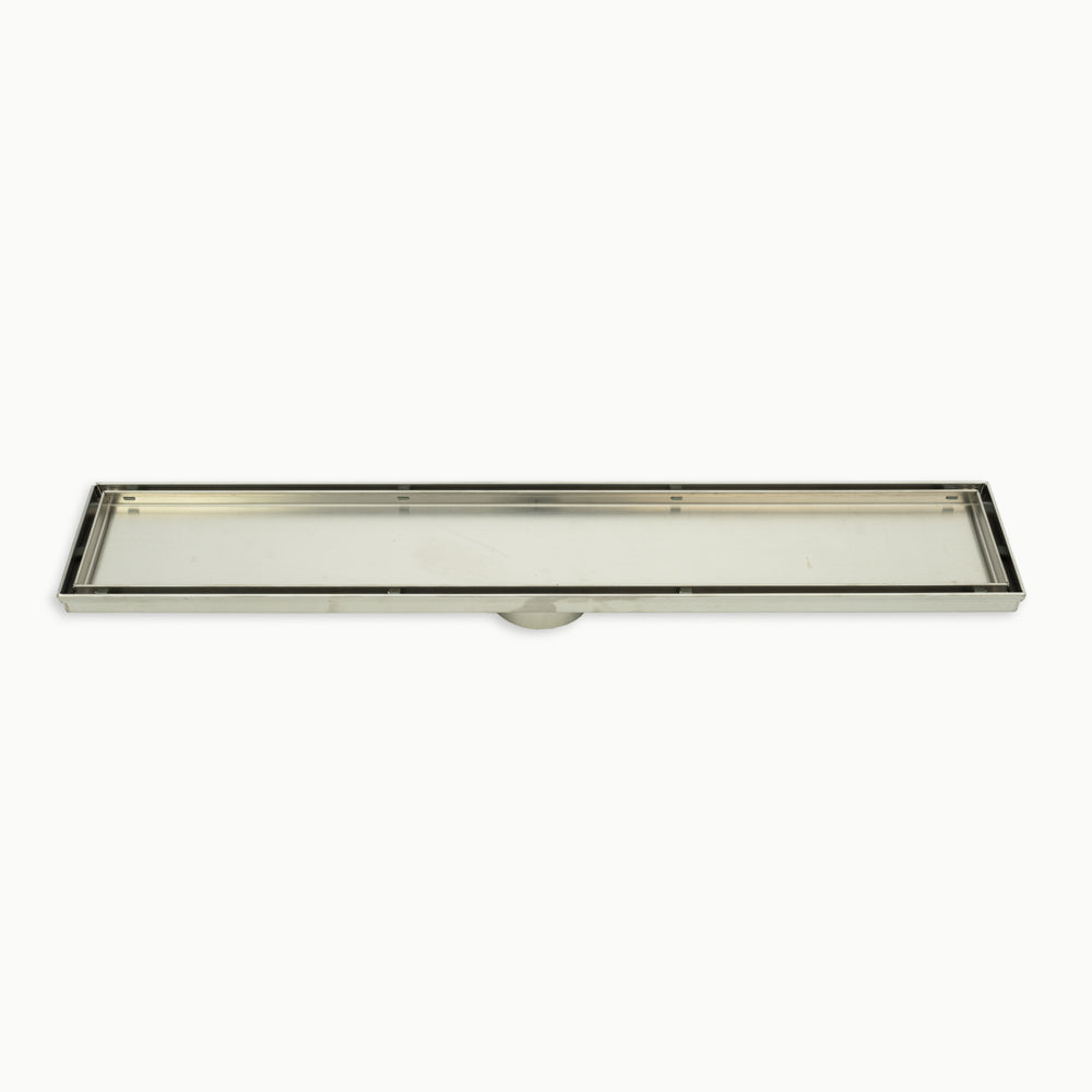 Radiant Tile Insert Channel Floor Waste Grate - Stainless Steel