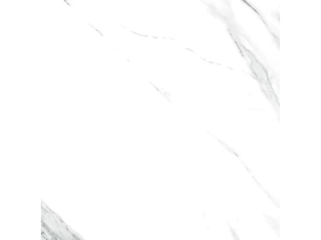 Calacatta Pro Marble Look Tile Polished 600x600