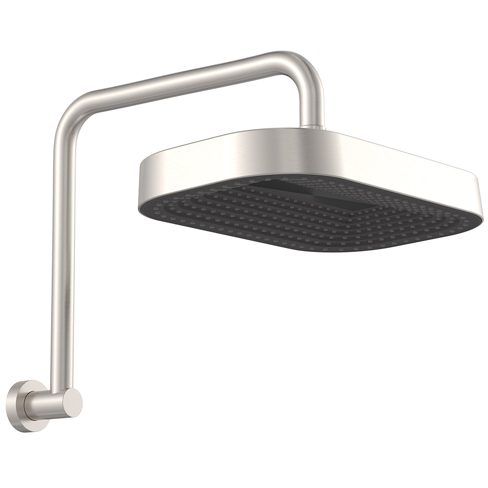 Fienza Kuro Gooseneck Shower Arm Set - Brushed Nickel