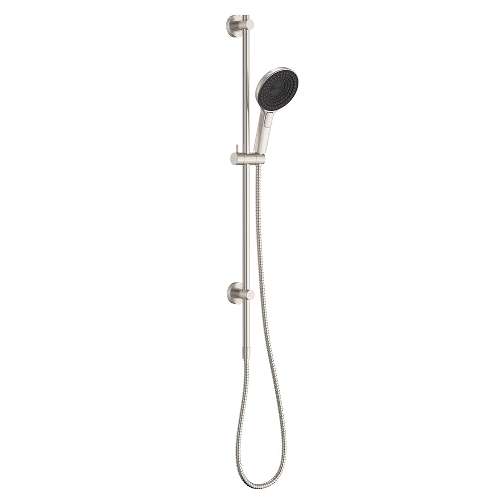 Fienza Kuro Rail Shower Round - Brushed Nickel