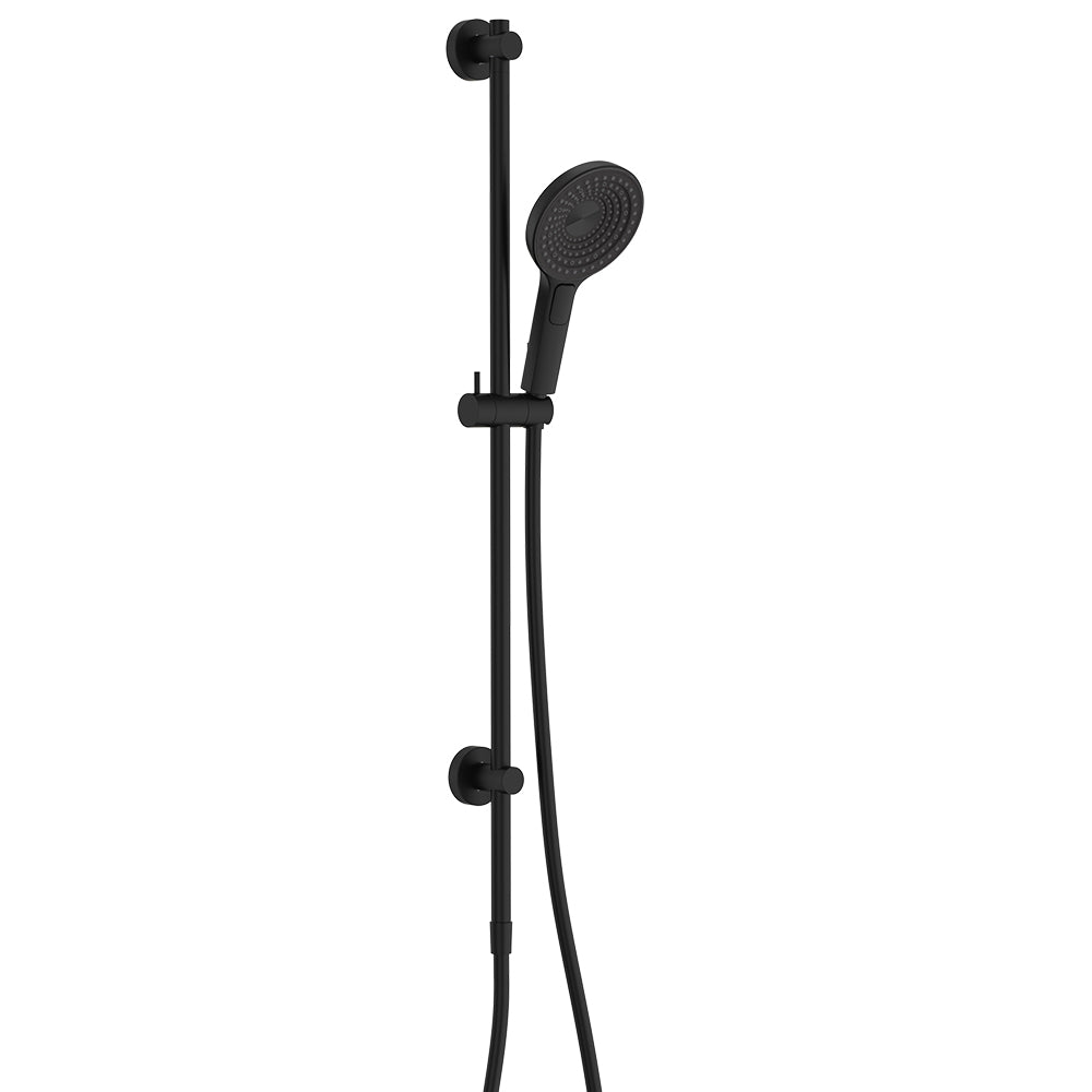 Fienza Kuro Rail Shower Round - Matte Black