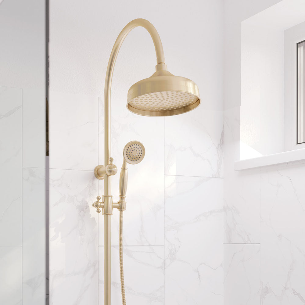 Fienza Lillian Twin Shower Set - Urban Brass