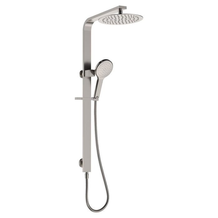 Fienza Kaya Deluxe Twin Shower - Brushed Nickel