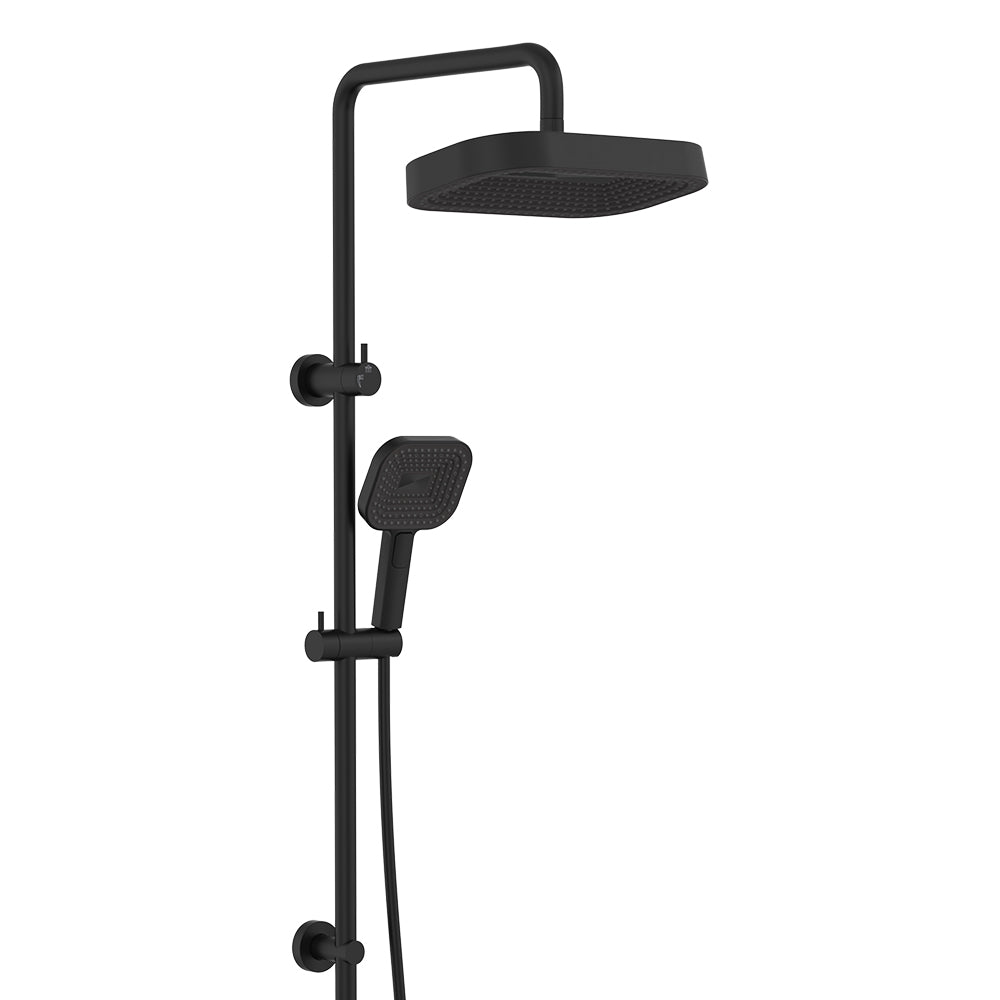 Fienza Kuro Twin Shower - Matte Black