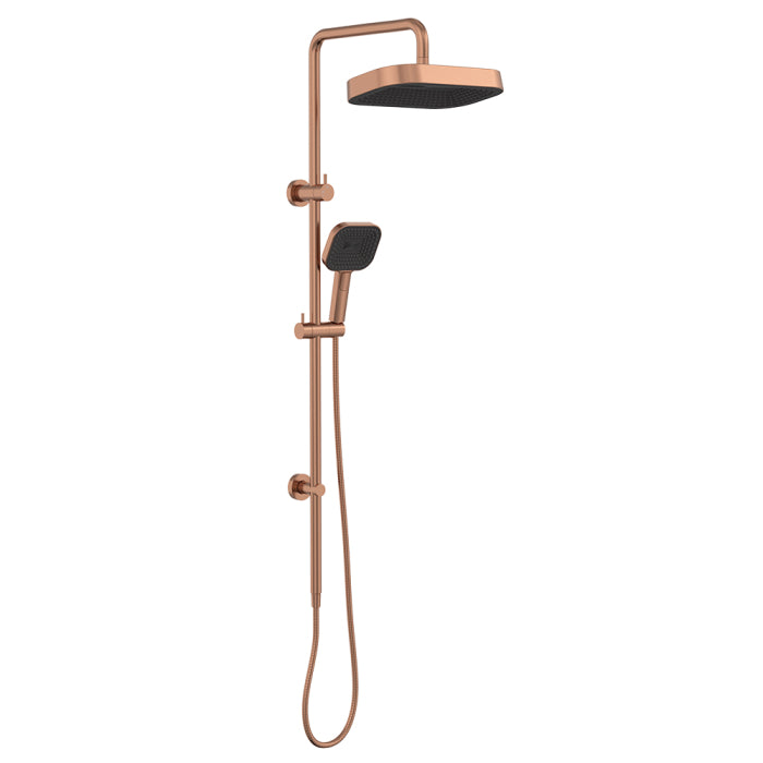 Fienza Kuro Twin Shower - Brushed Copper