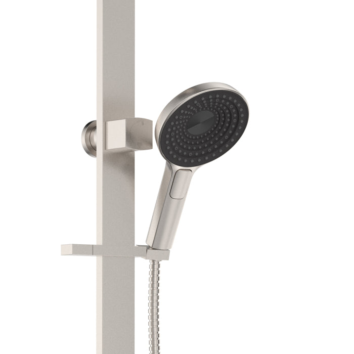 Fienza Kuro Deluxe Twin Shower - Brushed Nickel