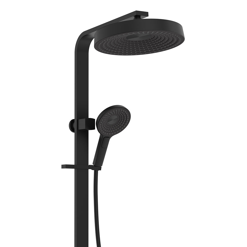 Fienza Kuro Deluxe Twin Shower - Matte Black