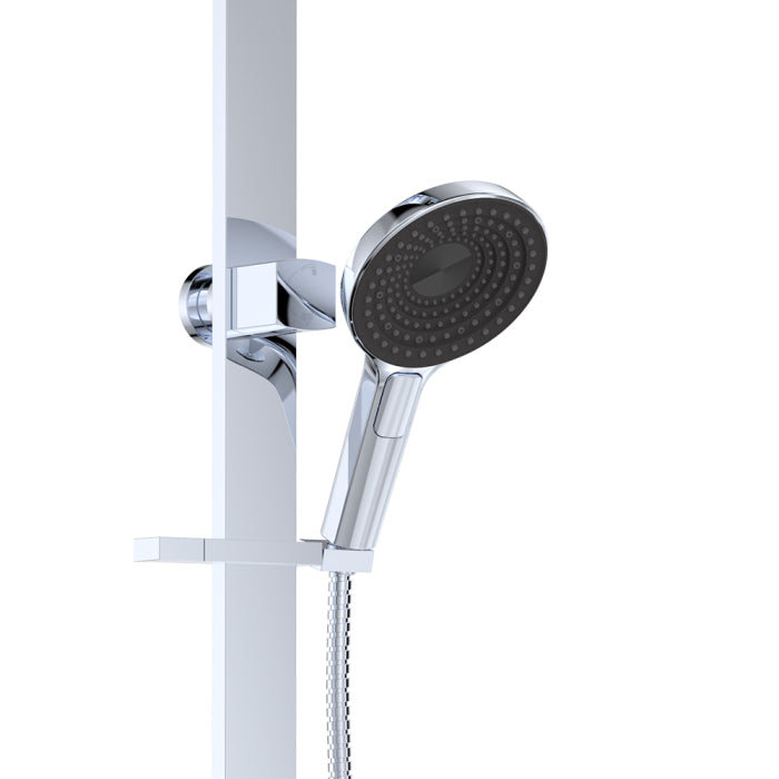 Fienza Kuro Deluxe Twin Shower - Chrome