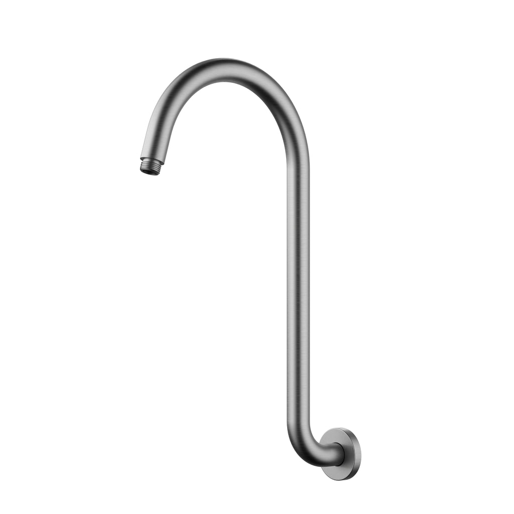 Ikon Clasico High Rise Shower Arm - Brushed Nickel