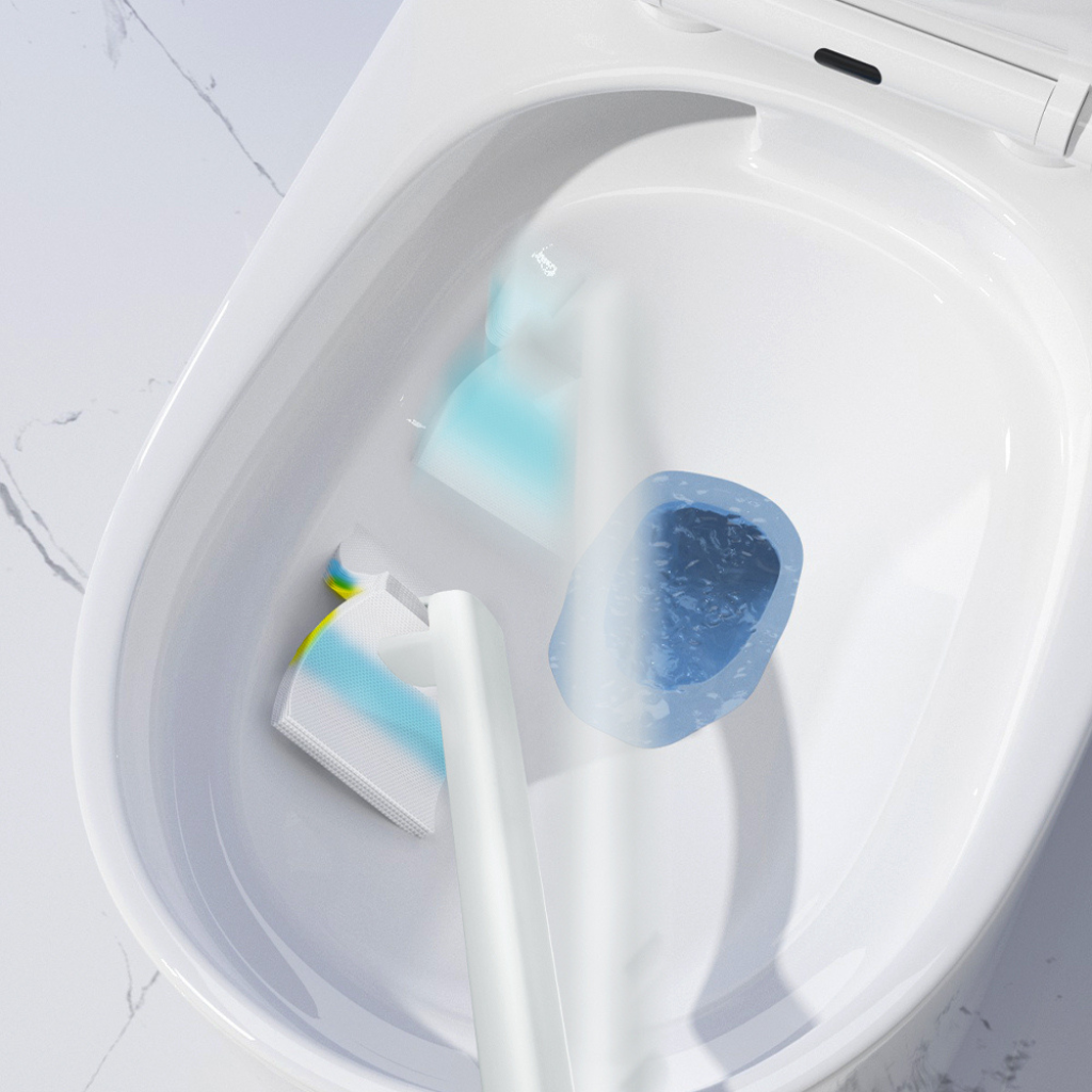 Disposable Refill Toilet Brush Cleaning Pads