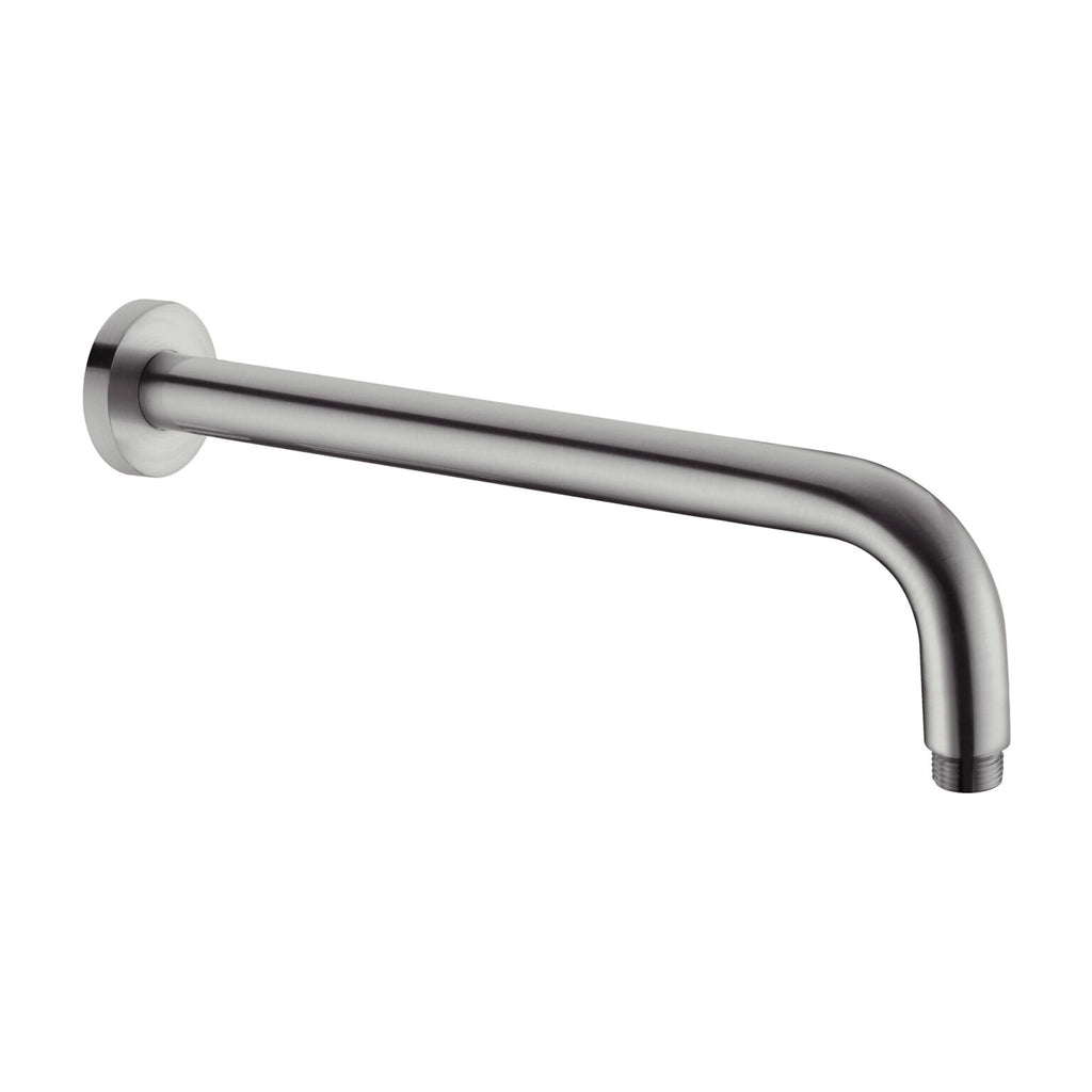 Nero Round Shower Arm - Gunmetal Grey