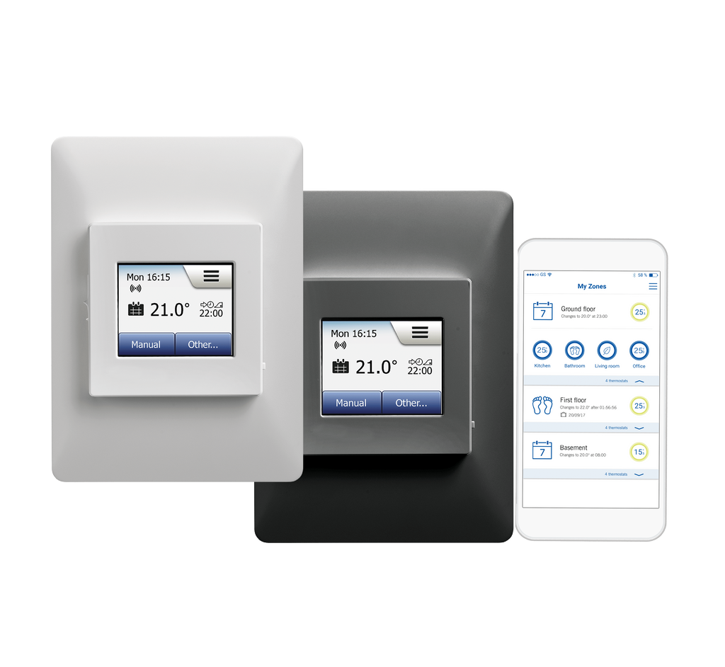 Thermogroup Thermotouch Wi-Fi Programmable Thermostat - White