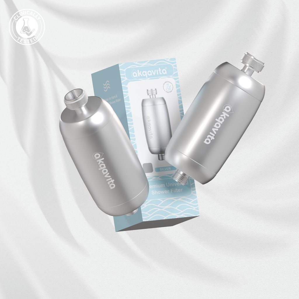 Premium Shower Head Filter Hard Water Purifier - Twin Pack