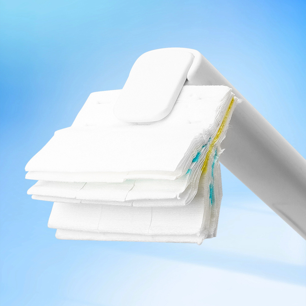 Disposable Refill Toilet Brush Cleaning Pads