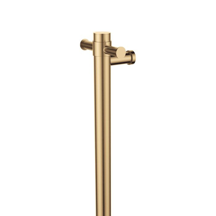 Fienza Isabella Vertical Heated Towel Rail 100 x 900mm - Urban Brass