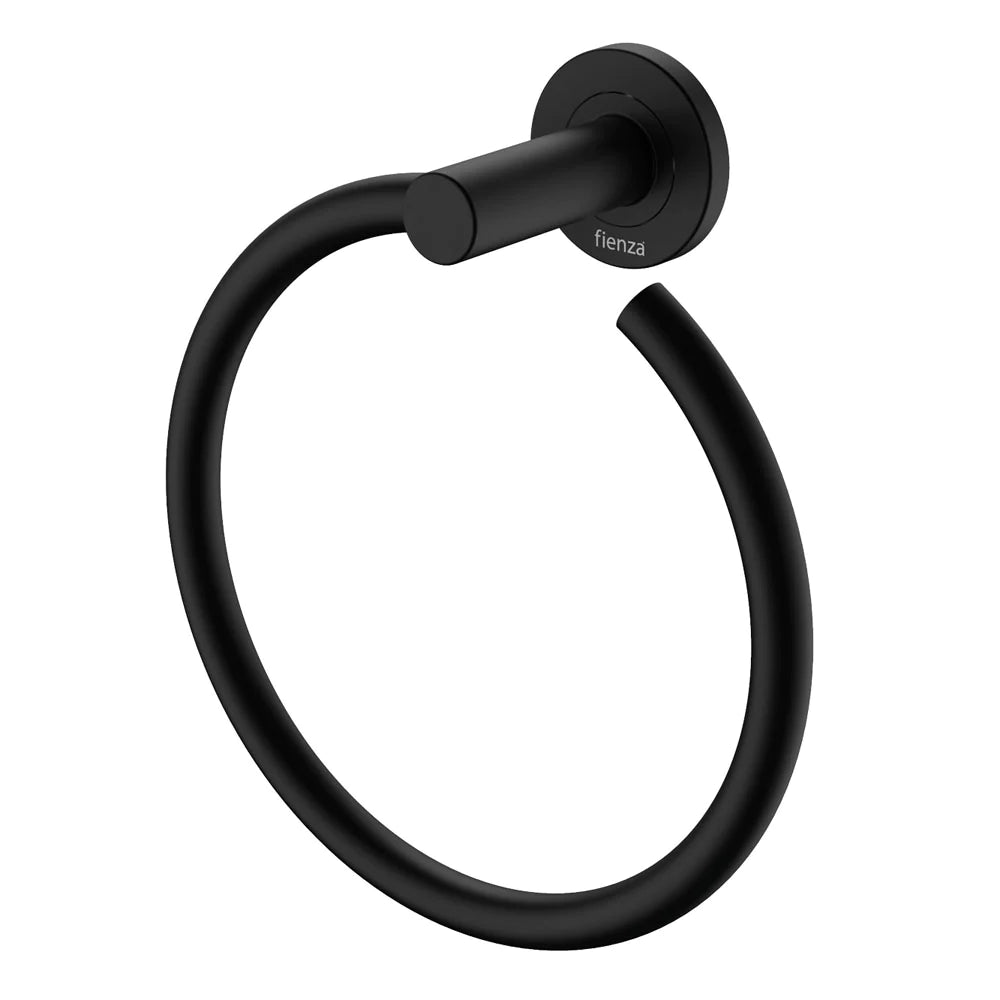 Fienza Kaya Tapware Shower Accessories Bathroom Package - Matte Black
