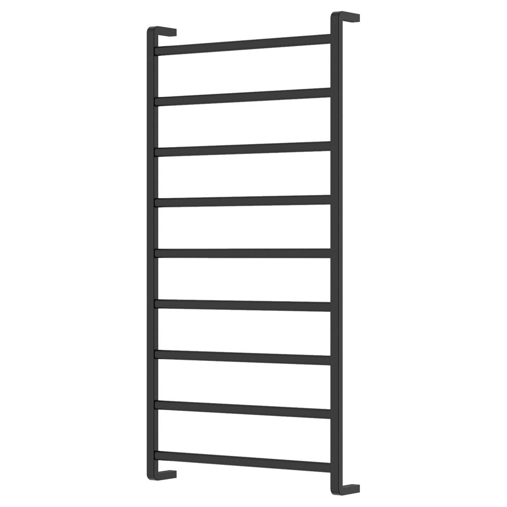 Fienza Koko Heated Towel Rail 600 x 1200mm - Matte Black