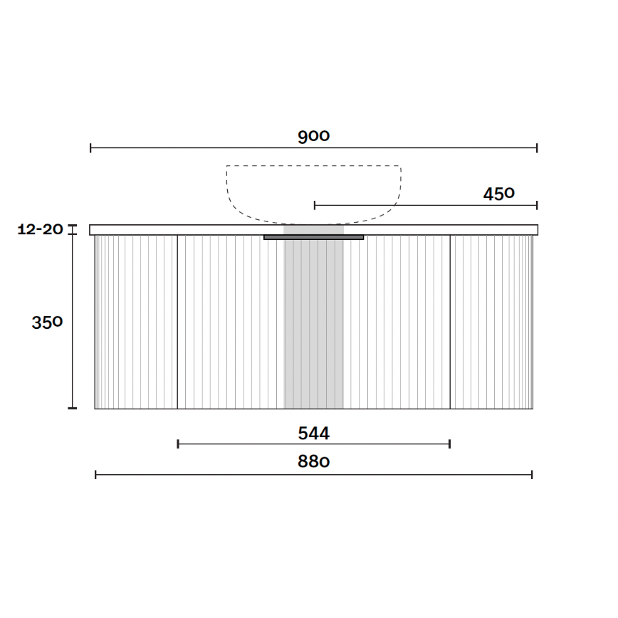 Marquis Shore Wall Hung Vanity