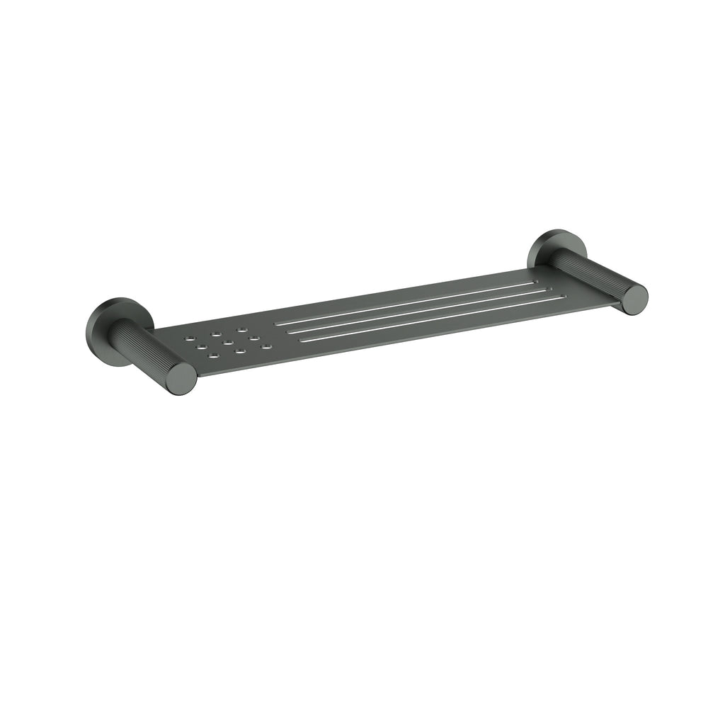 Ikon Linie Metal Shelf - Gunmetal