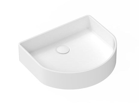 ADP Arch Smooth White Above Counter Basin