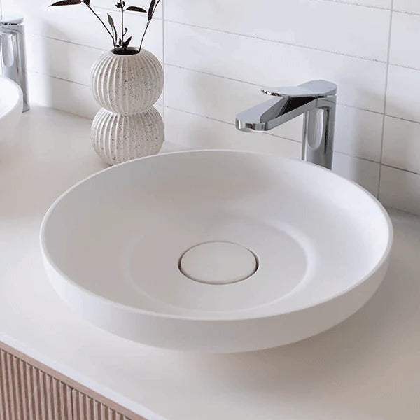 ADP Flume Above Counter Basin - Matte White