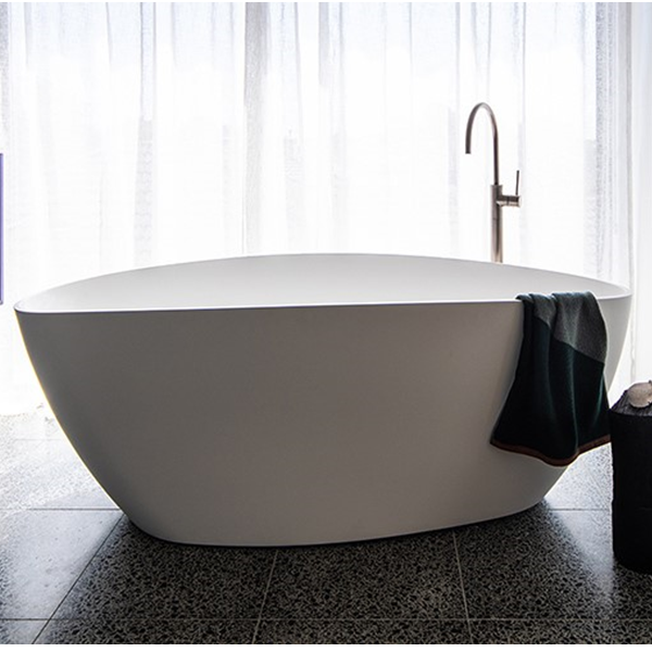 ADP Tranquil Freestanding Bath 1560mm - Matte White