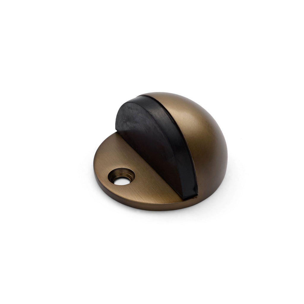 Manovella Half Moon Door Stop - Aged Brass