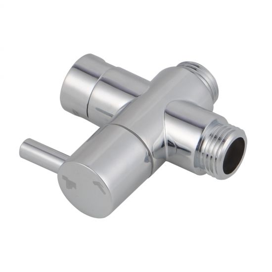 Bathroom Toilet Bidet Spray Diverter Only - Chrome